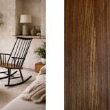 Vintage Mid-Century Finnish Modern Rocking Chair by I. Tapiovaara for Asko