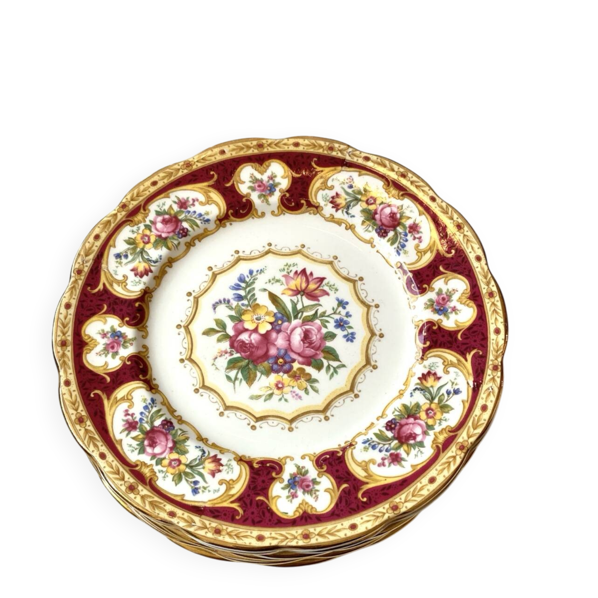 Small plates Royal Albert Lady Hamilton