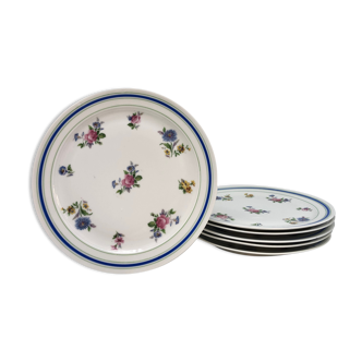 6 plates plates " lourioux foëcy "