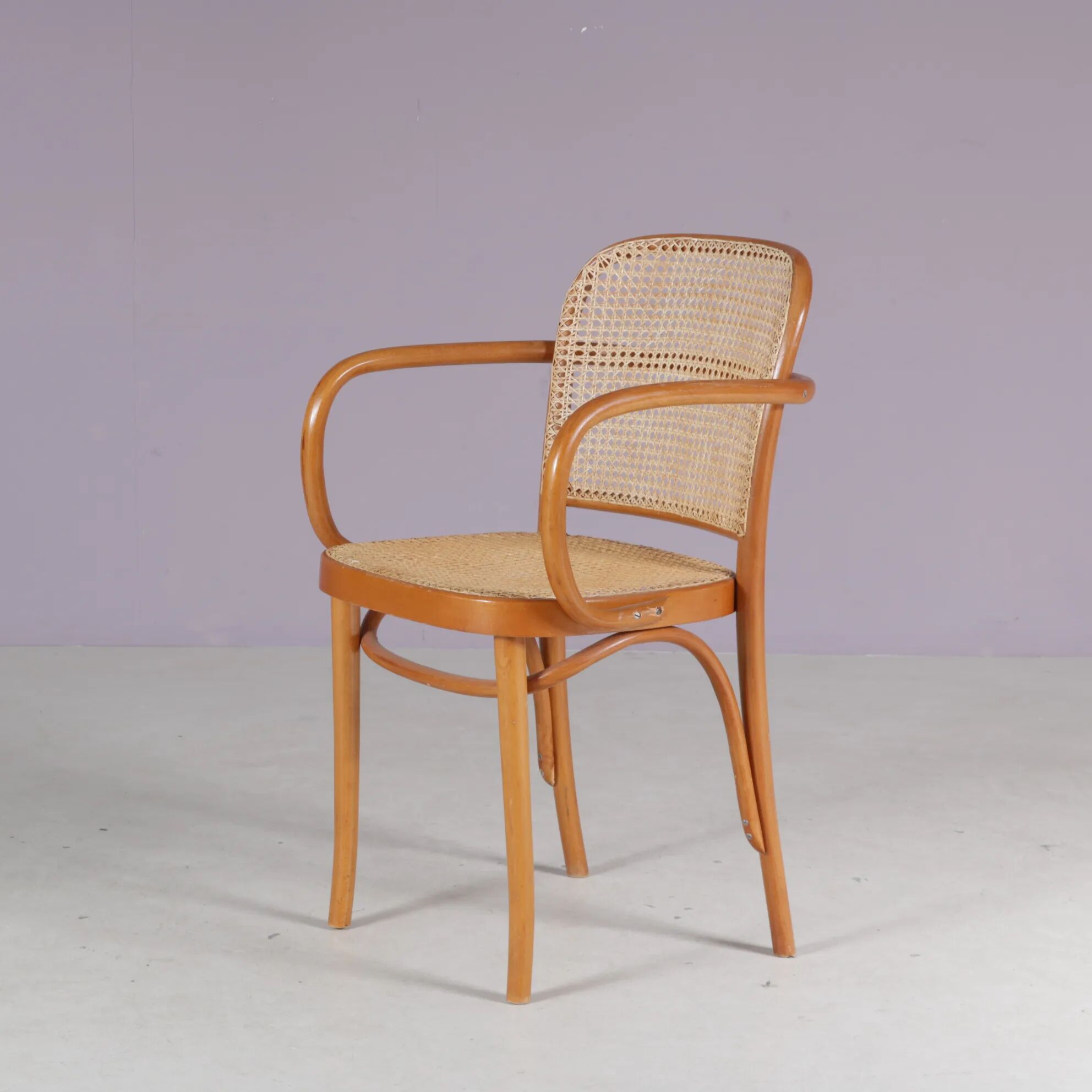 1930s “811” chair by Josef Hoffmann for Ligna, Czech