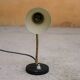 Vintage black and gold metal lamp
