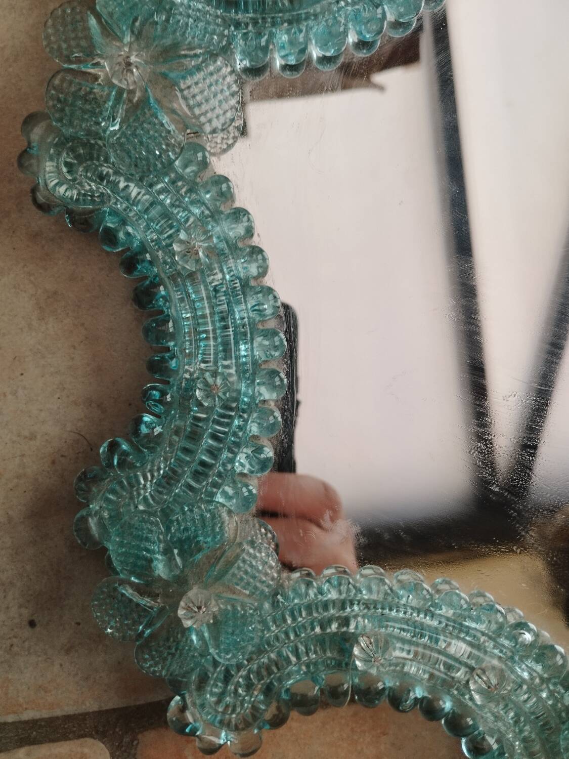 Antique Venetian mirror