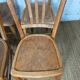 Ensemble de 10 chaises bistrot années 1950-60 vintage Luterma
