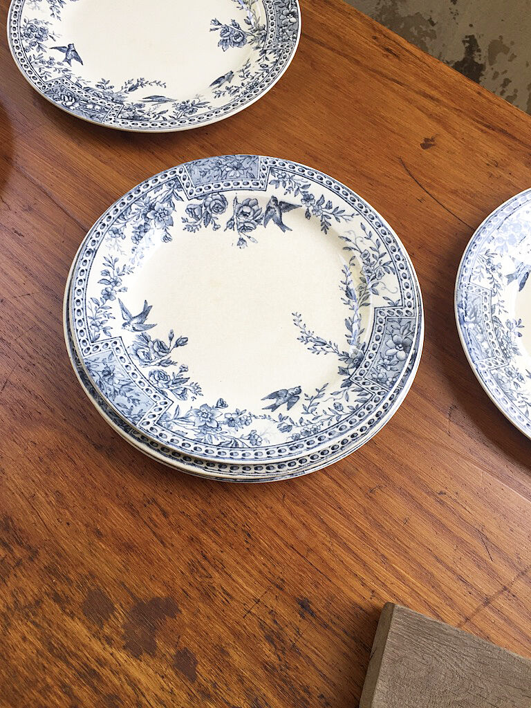 Set 10 plates Fer Fer Cerès