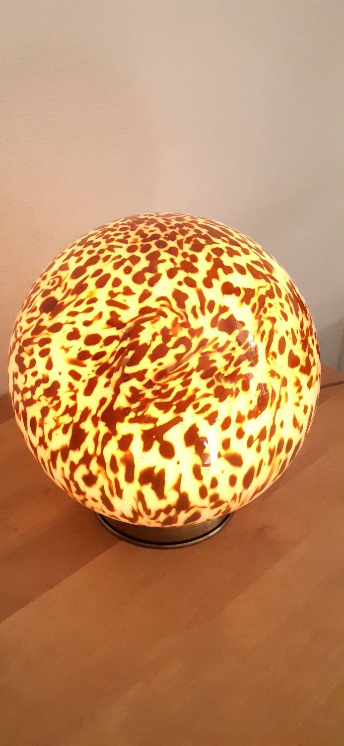 Vintage Murano Globe Lamp
