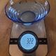 5 vintage blue tempered glass bowls