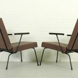 Set of 2 1407 armchairs by Wim Rietveld for Gispen