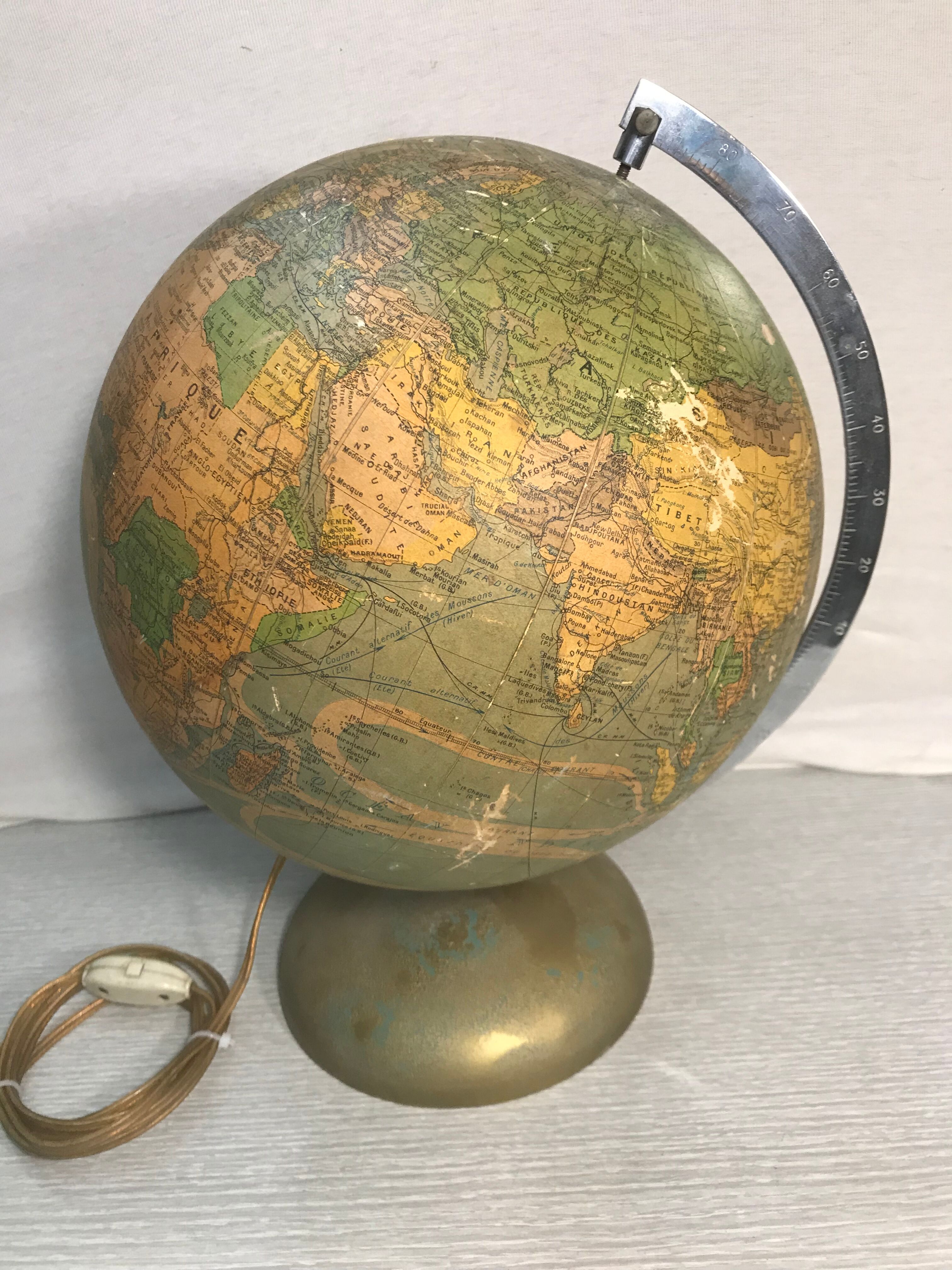Globe earth lamp Perrina