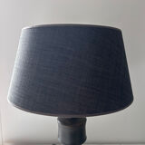 Dark wood table lamp