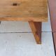 Low console in pine Scandinavian style / vintage 60s-70s