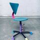 Colorful Desk Chair, 1980s