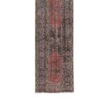 Vintage Turkish Oushak Rug Handwoven 68x361 cm