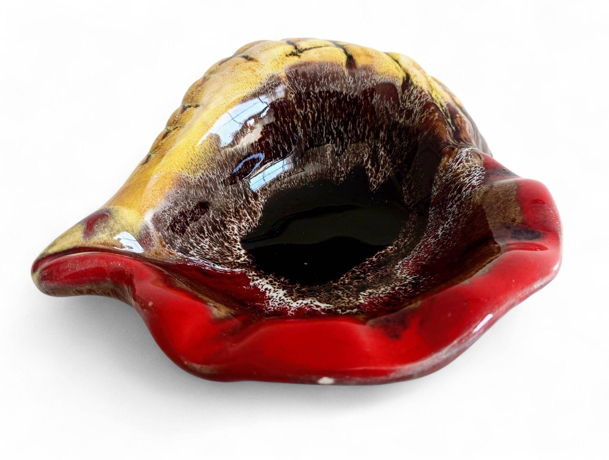 Mid-Century Vallauris “Sea Shell” Vide-Poche / Catchall, France, 1950s