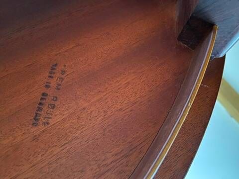 Ensemble danois "Roundette"  de 1952-53 de Frem Røjle pour Hans Holsen