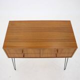 Commode à tiroirs en teck recyclé danois des années 1960