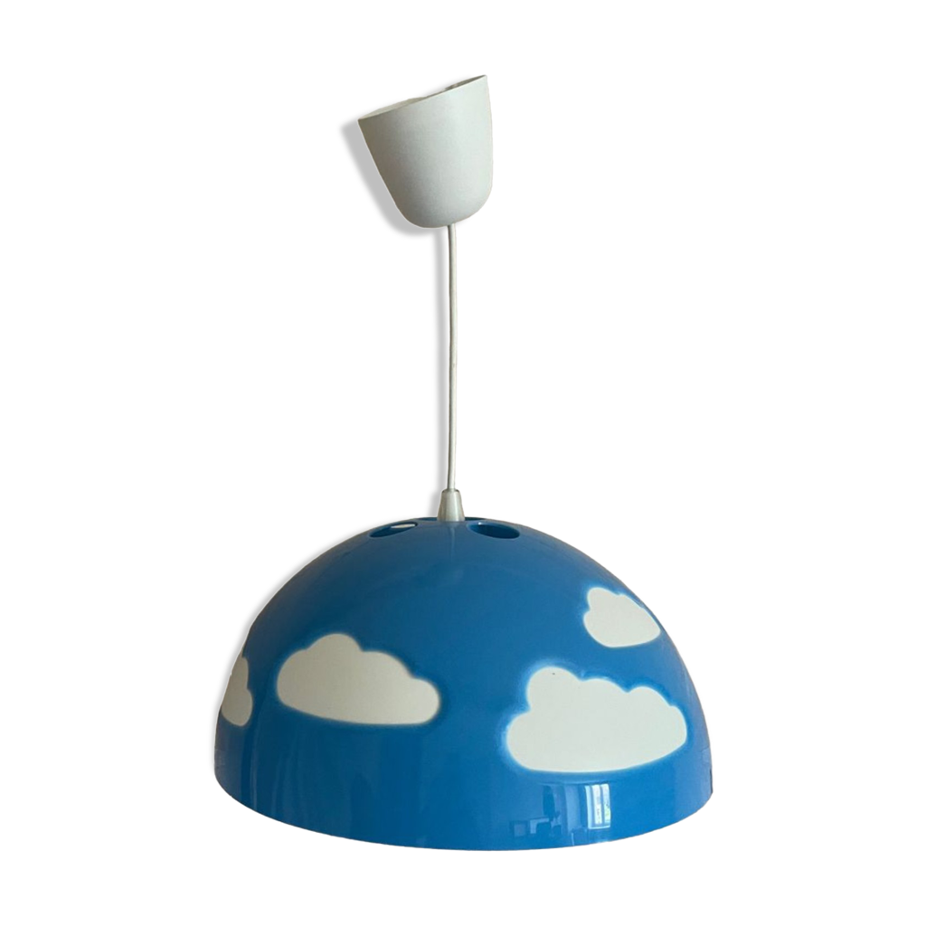 Suspension nuage bleu Ikea modèle Skojig | Selency