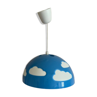 Blue cloud suspension Ikea model Skojig