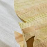 Unique handmade ash coffee table – by Tamás Fecske 2020s