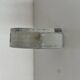 Sculptural Flower holder in Clear Glass , very decorative & unusual