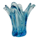 Blue seguso vase in murano glass, italy, 1970