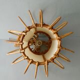 Rattan suspension from the 60s