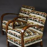 Pair of Art Deco armchairs, 1930s–1940s