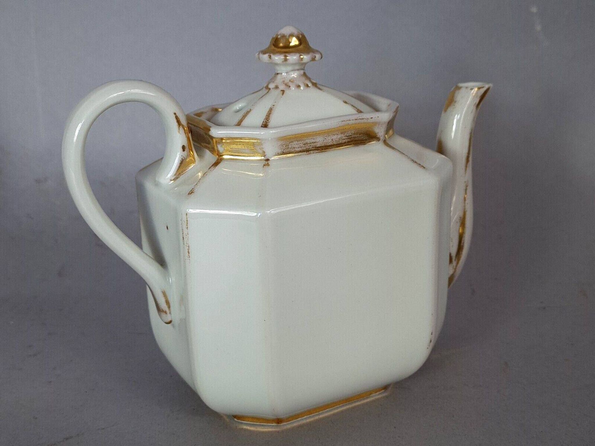 Antique Paris porcelain tête-à-tête coffee service. Very good condition S988