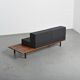 Cansado mahogany bench by Charlotte Perriand, circa 1962.