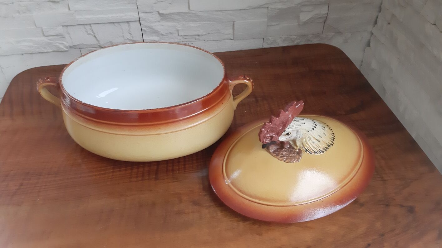 Vintage ceramic terrine