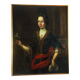 Ancien tableau portrait de noble dame école européenne
