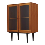 Vitrine en acajou, design danois, années 1970, Danemark