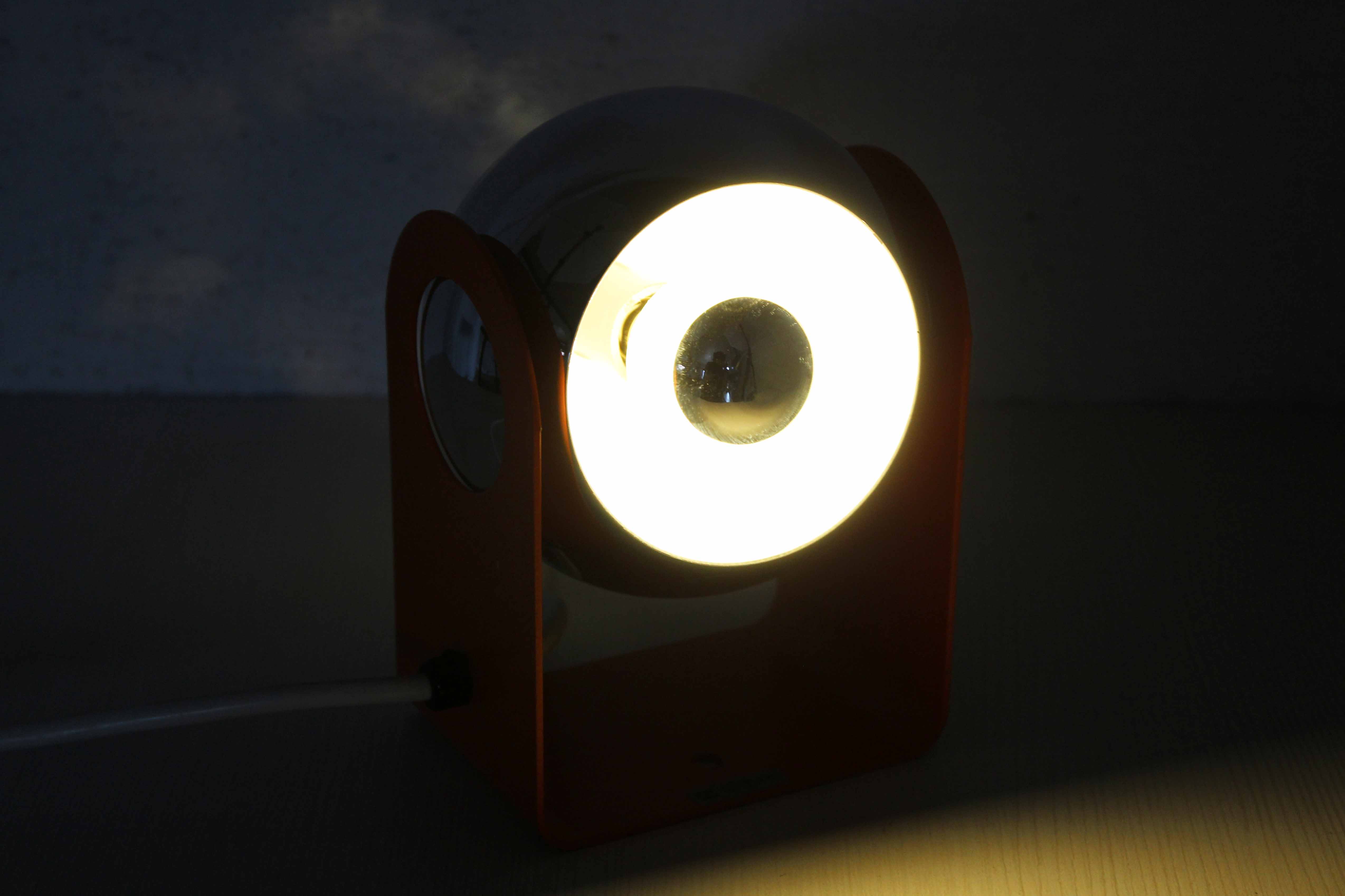 Lampe eye ball space age