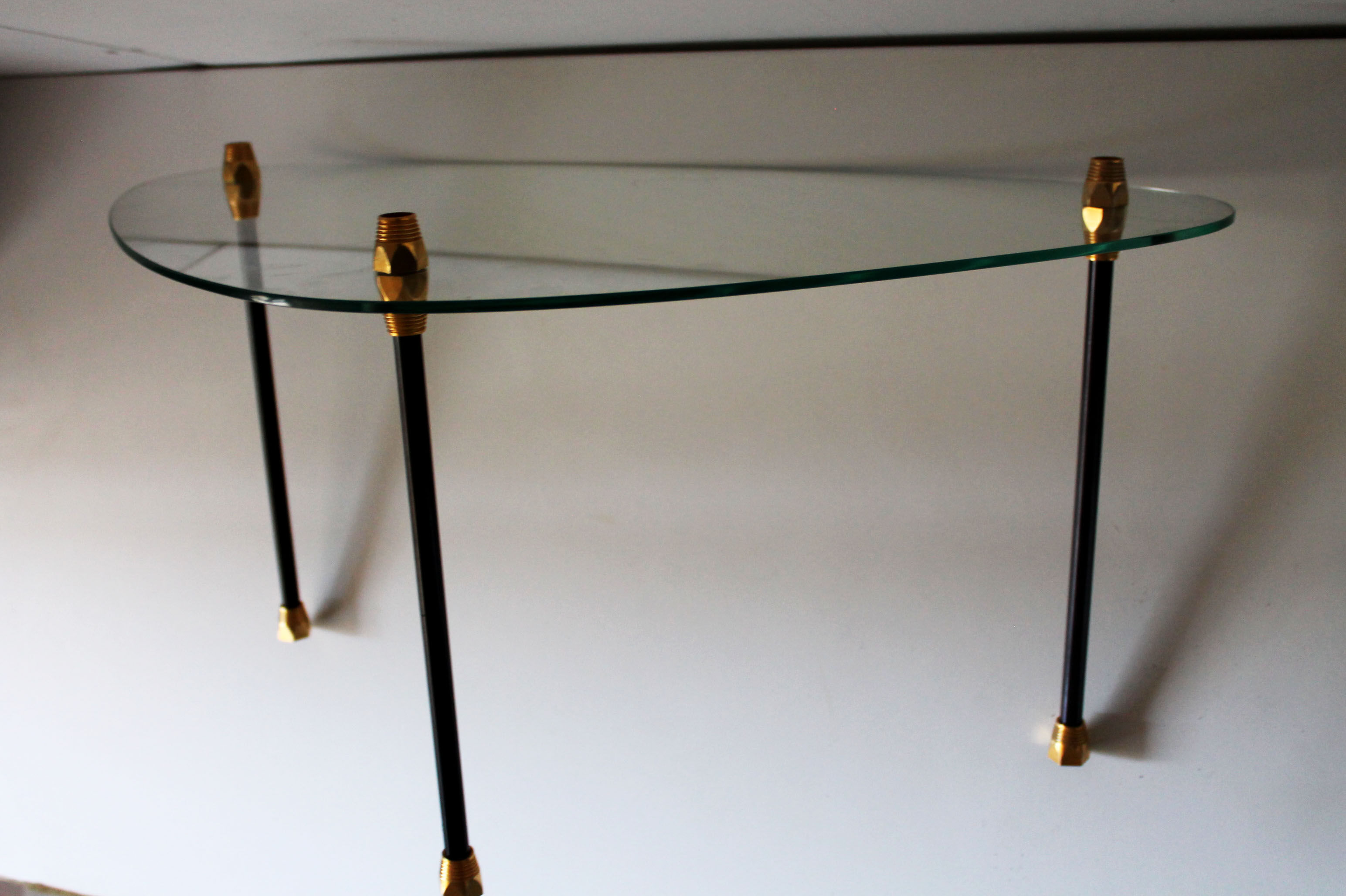 Summer-display, glass, brass, aluminum, 1950/60