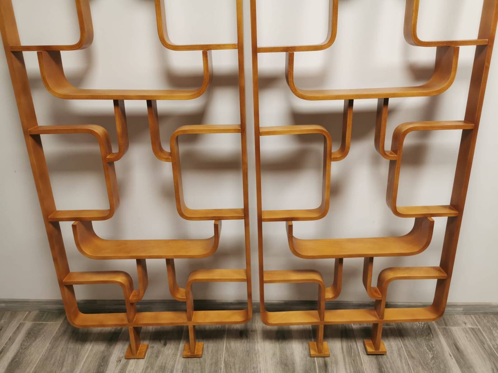 Room Dividers by Ludvik Volak for Drevopodnik Holesov, 1950s, Set of 2