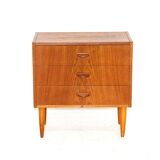 Scandinavian teak chest of drawers, Sweden, 1960