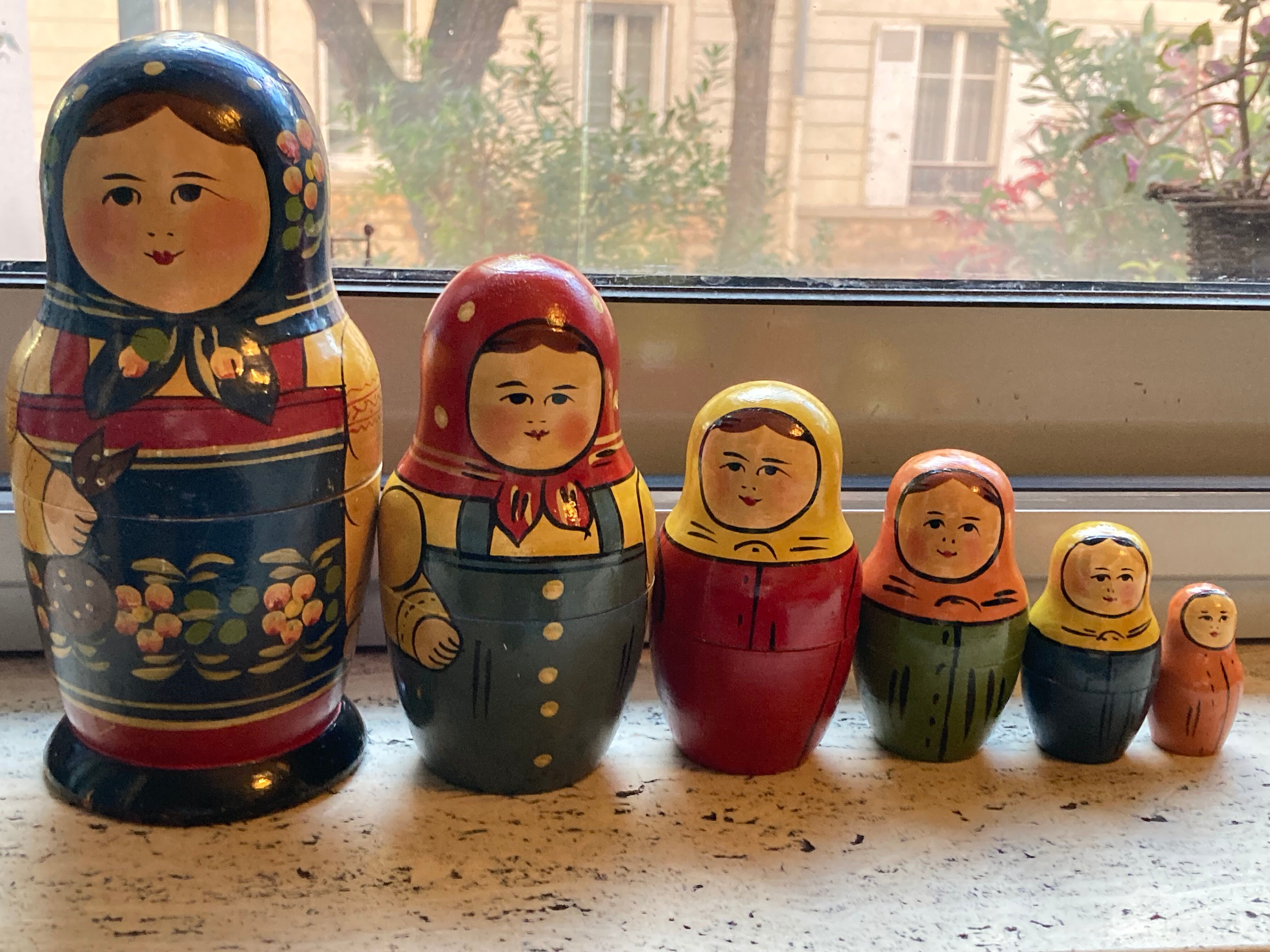 Family of Russian dolls - Matryoshka