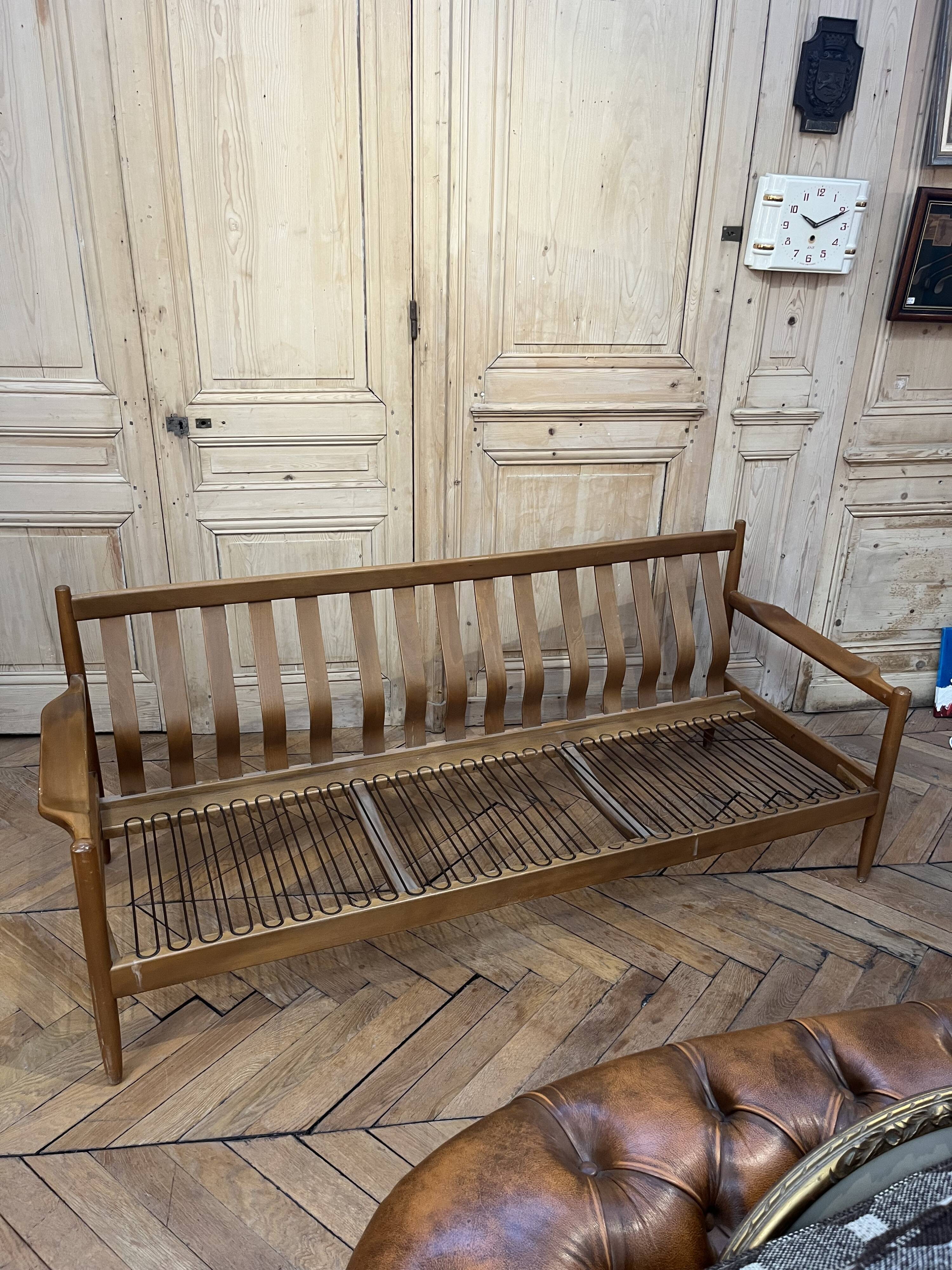 Scandinavian style 3-seater sofa