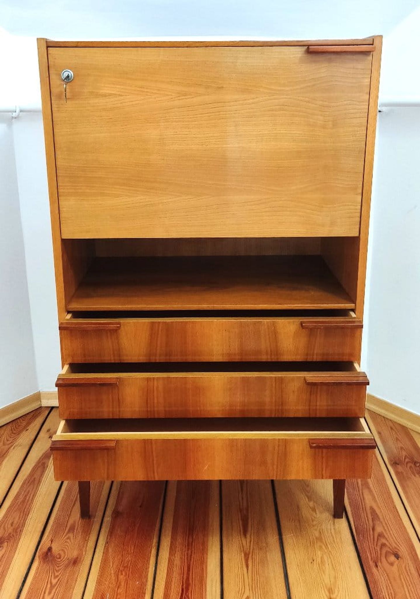 Secretary Desk by F. Mezulanik for UP Závody, Czechoslovakia, 1960s