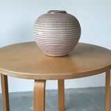 Glazed terracotta vase.