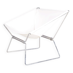 Fauteuil facile AP 14 - toile blanche