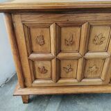 Solid oak sideboard from the 40s