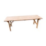 Painted folding brasserie table