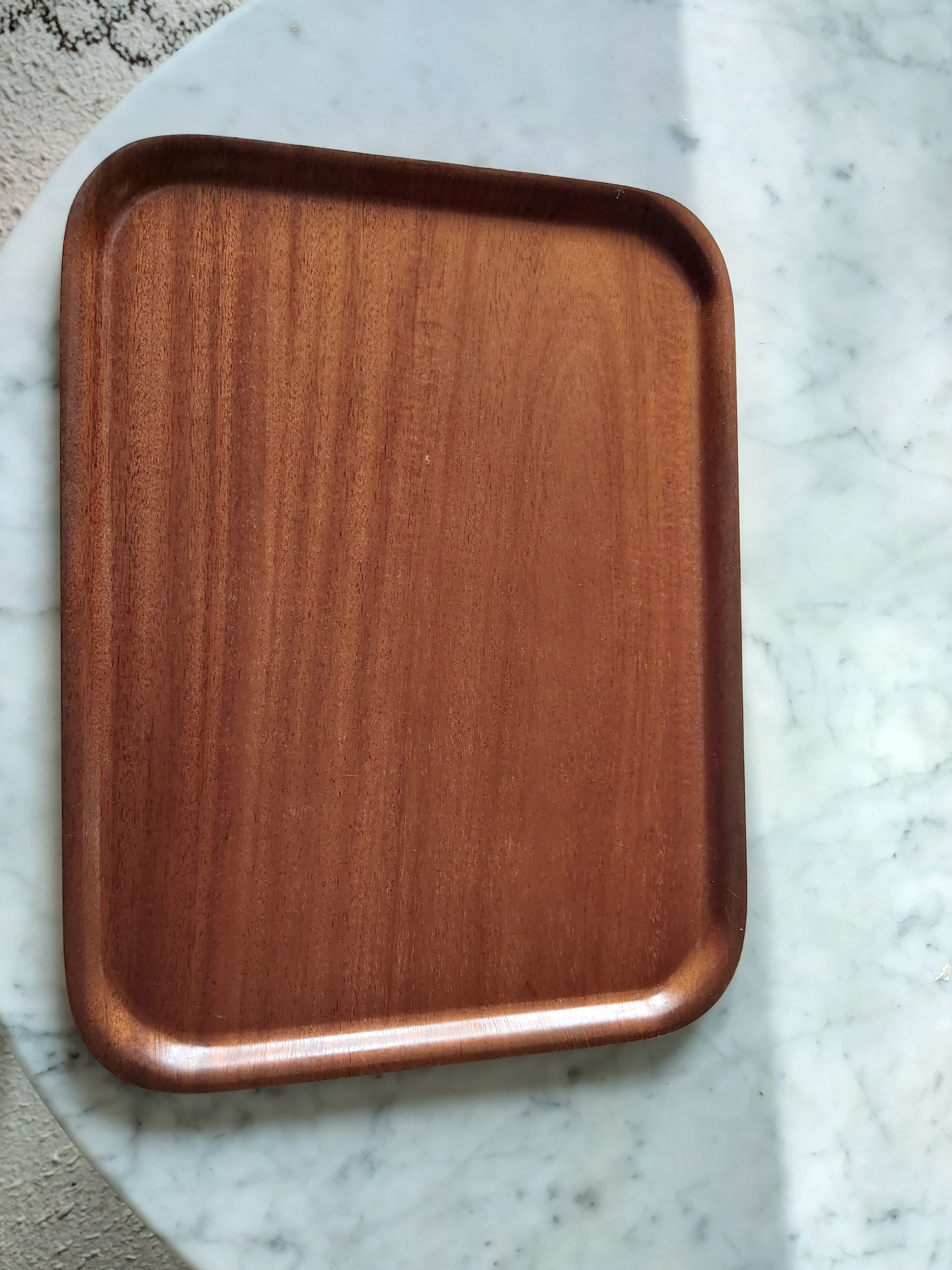 Ary Nybro teak platter made in Sweden