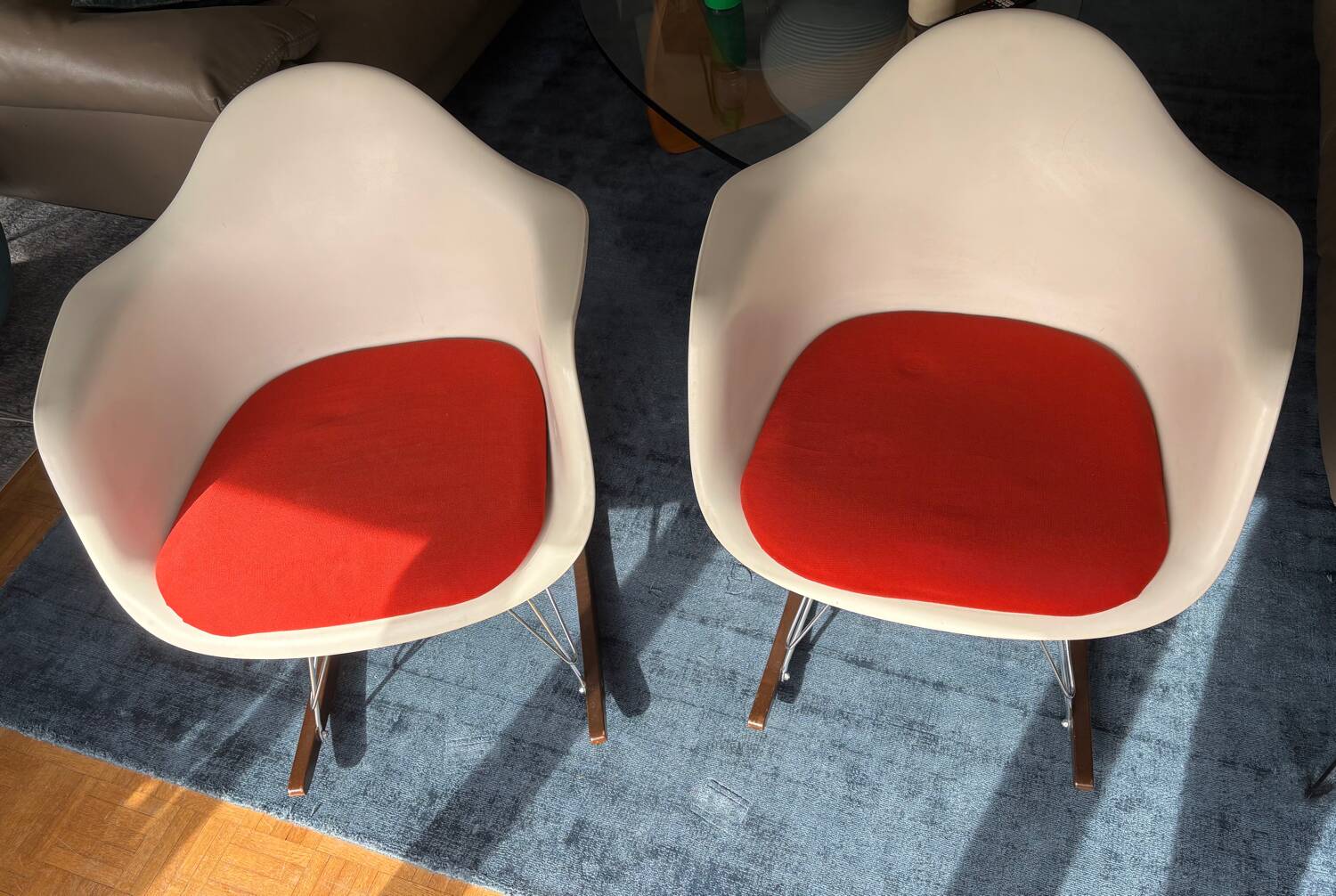 RAR Vitra Eames rocking chairs