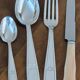 Silver-plated cutlery set