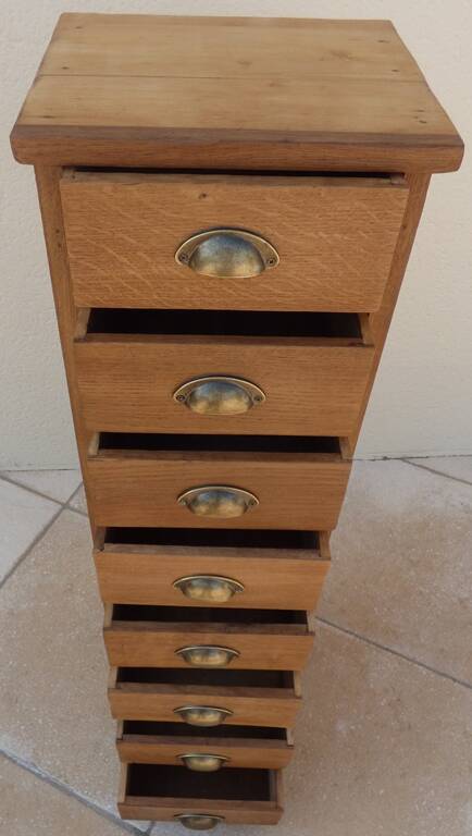 8-drawer craft cabinet - Fully restored