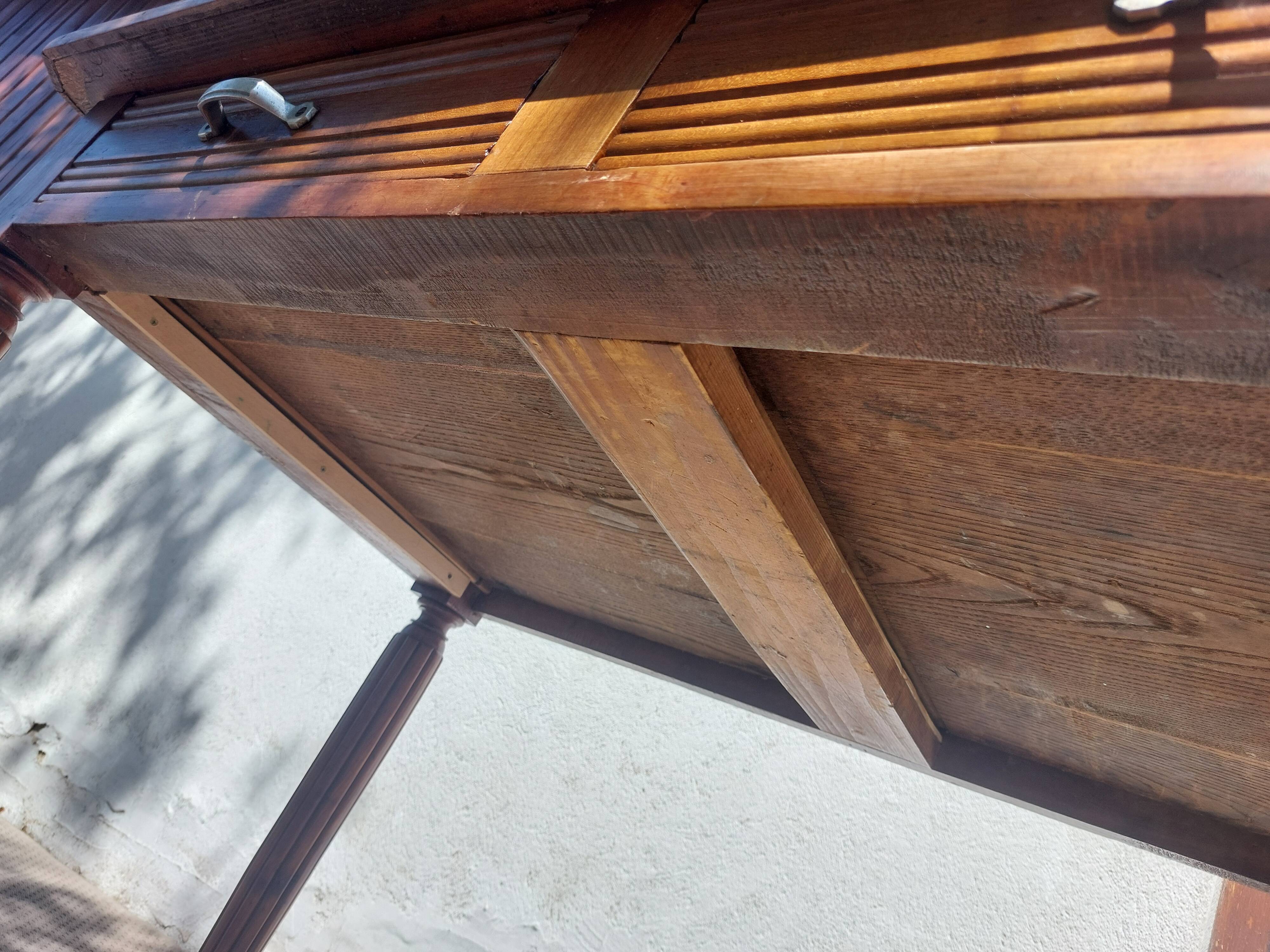 bistro table, countryside or office, 2 drawers