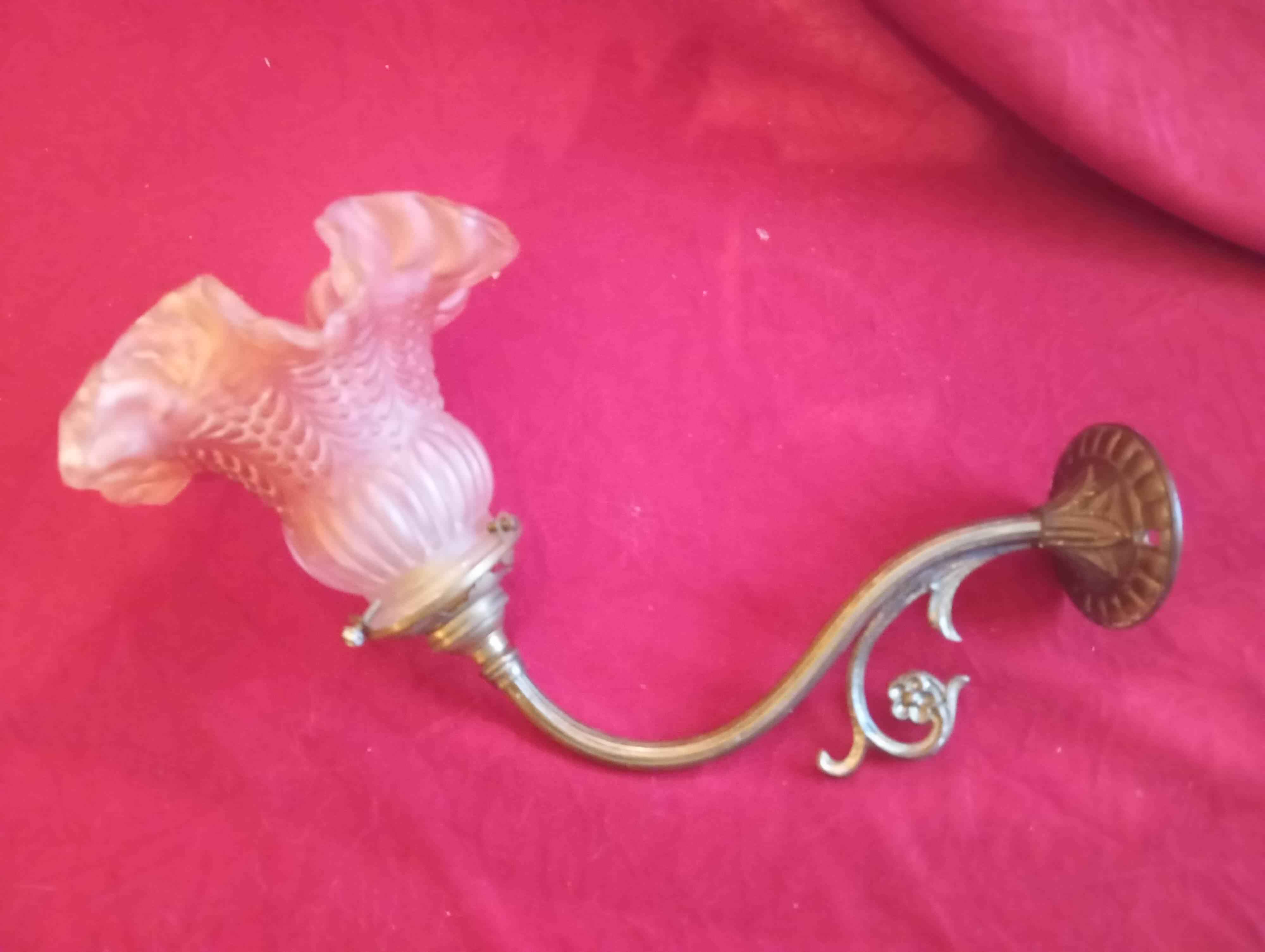 Wall applique with its tulip