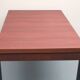 Table à manger extensible des années 60 en teck et métal