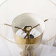 In wood and lucite France 1970 s desk lamp